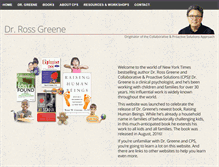 Tablet Screenshot of drrossgreene.com